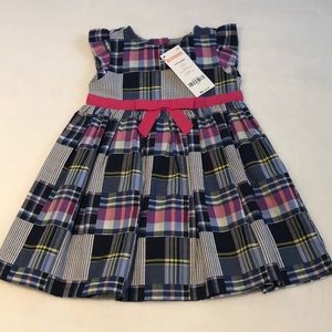 Adorable NWT Gymboree plaid girls dress 6-12 mo